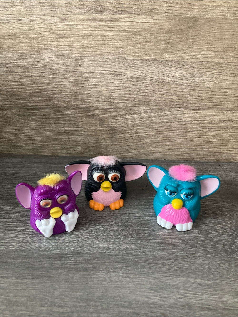 Vintage 1998 Furby Figures McDonalds 
Toy Lot Set of 3